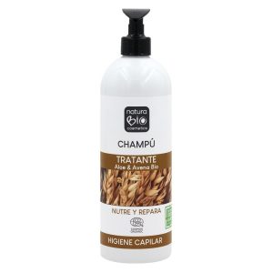Natura Bio Champú natural Tratante aloe vera y avena 740ml